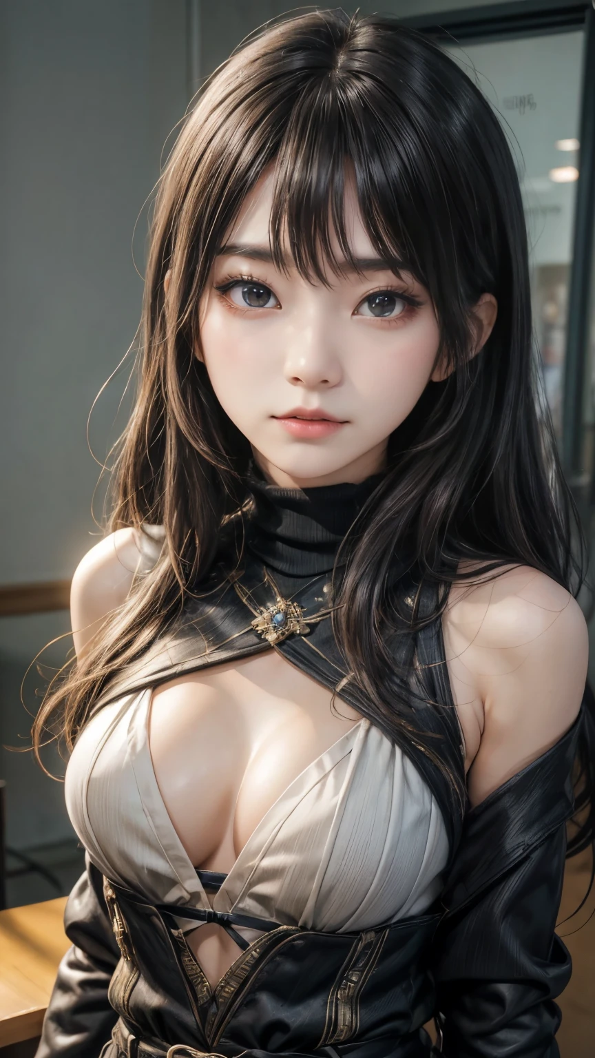 (最高qualityのディテール)、Realistic、8K Ultra HD、High resolution、(One Girl:1.2)、The 超detailedな、高qualityのテクスチャ、複雑なdetailed、detailed、非常にdetailedなCG、高qualityの影、detailed 美しく繊細な顔、detailed 美しく繊細な目、Written boundary depth、Ray Tracing、20th Generation、Cute K-Pop Girls、(The Face of Ulzan in Korea)、Thin face、(Urzan-6500-v1.1:0.6)、PurerosFace_v1、Glowing Eyes、Perfect body、 Viewer Display、(最高qualityのディテール:1.2)、Realistic、8K Ultra HD、High resolution、(One Girl:1.2)、The 超detailedな、高qualityのテクスチャ、複雑なdetailed、detailed、非常にdetailedなCG、高qualityの影、detailed 美しく繊細な顔、detailed 美しく繊細な目、Written boundary depth、Ray Tracing、20th Generation、Cute K-Pop Girls、(The Face of Ulzan in Korea)、Thin face、(Urzan-6500-v1.1:0.6)、cheek、Glossy Lips、、High resolution, Best image quality, 最高quality, Realistic, 超detailedな, Photo realistic, 4K 8K Ultra HD Full Color RAW Photos, Fujifilm(Medium format), Hasselblad, Carl Zeiss, Incredible dynamic range photography(utility_art:Smooth-768:1.1),High resolution, High pixel count, 明確なdetailed, Clear images, Natural color reproduction, Noise Reduction, High fidelity, quality, Software Improvements, Upscaling, Optimized Algorithms, Professional-level retouching,
1. Oversized coat:
The coat is、Choose an oversized design that covers from shoulders to knees.。Color is classic navy or black、or warm khaki or beige, hang on.、Choose colors that match the season。
2. Knitted sweater or turtleneck:
To protect yourself from the cold、Knitted sweater or turtleneckを選択してください。Match the texture and color of the knit to the coat.。
3. Wide leg pants:
For pants, Choose a wide-leg design、Combines ease of movement and style。Denim in dark tones or black trousers will look good.。
4. Knee-high boots:
What is included in an oversized coat、足首からふくらはぎまでカバーするKnee-high bootsとの組み合わせ。Boots are black or dark brown and chic.、Gives a stylish impression。
5. accessories:
シンプルなゴールドまたはシルバーのaccessoriesを選択してください、Add elegance to your outfit。for example、Long necklaces and large earrings are recommended.。
6. Handbags:
Handbags、Choose a color that matches the tone of your outfit.。Shoulder bags and tote bags are convenient and stylish。
7. Compensateと髪型:
Compensate, Choose natural colors that flatter your skin。Wavy Hair、By creating loose curls、Appeal to softness。