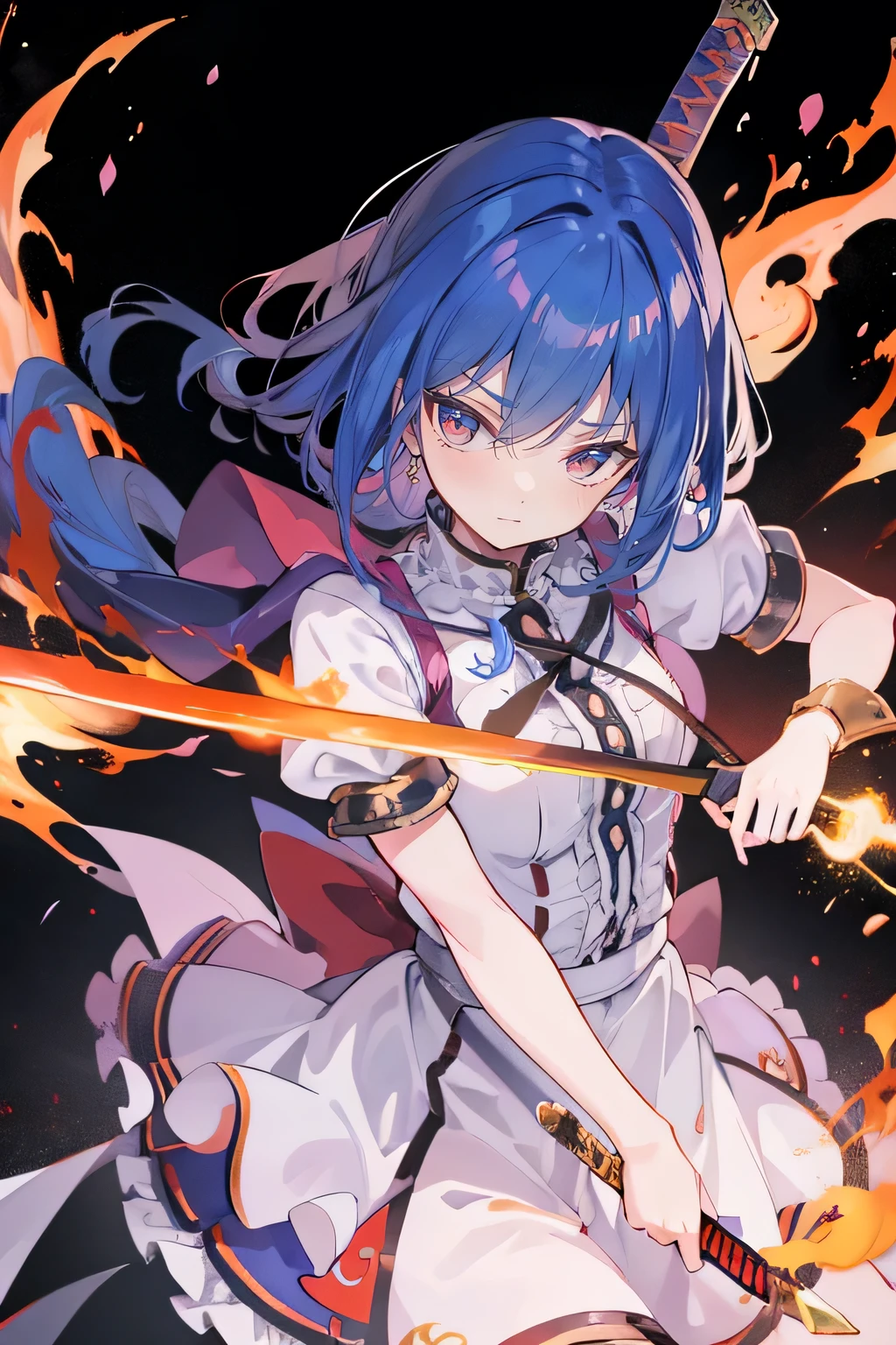 Anime girl holding a sword in the fire, Anime epic artwork, 4k Anime Wallpaper, Anime Art Wallpaper 4K, Anime Art Wallpaper 4k, Anime Wallpaper 4k, anime art wallpaper 8 k, Anime Wallpaper 4 k, Bad guy anime 8k, Anime Wallpaper, Anime Wallpaper, hd Anime Wallpaper, Anime style 4k, 4k comics wallpaper