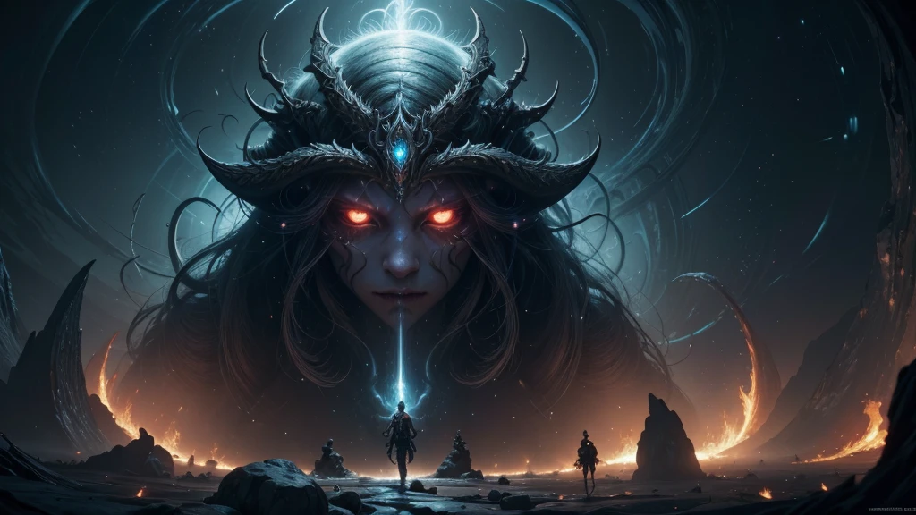 work of art, best qualityer, (Extremely detailed CG 8k unity wallpaper), (best qualityer), (best illustration), (best shade), absurderes, realistic lighting, (abyss), beautiful detailed glowing, arte de PeterMohrBacher,