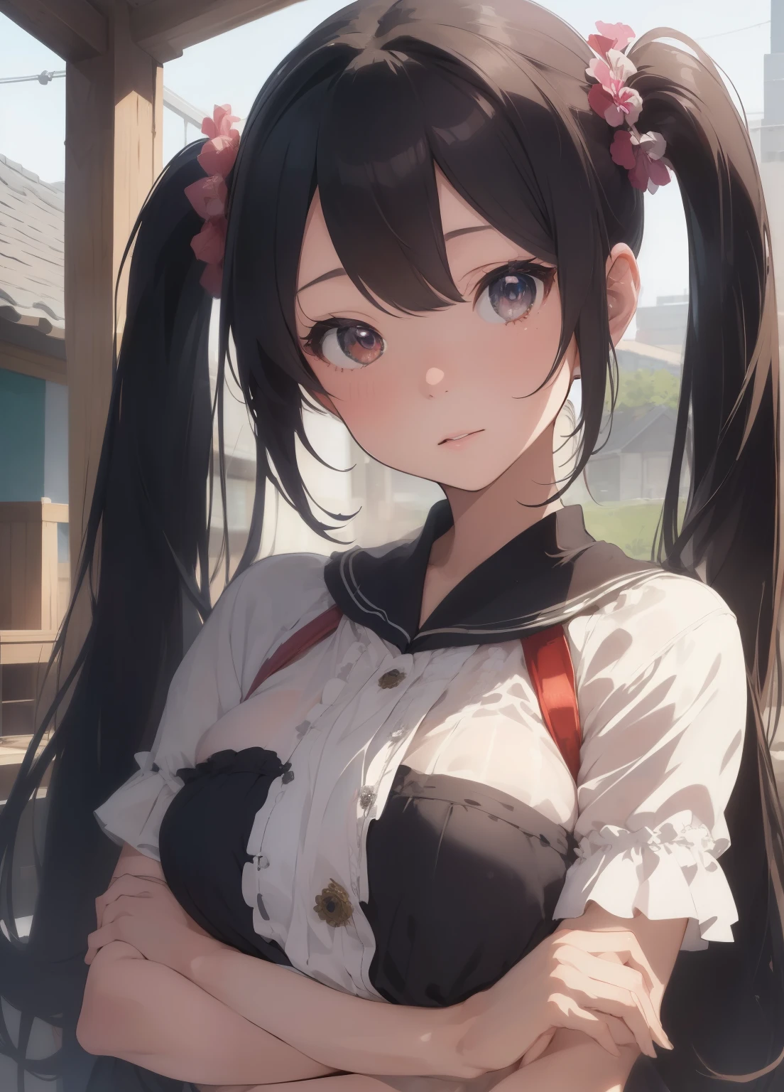 (masterpiece、Highest quality、Highest quality、Official Art、Beautiful and beautiful:1.2)、(One girl:1.3)Hatsune Miku、Twin tails,Beautiful breasts, Katsushika Hokusai, (RAW Photos:1.2), (Realistic:1.4),Beautiful detailed woman,非常にBeautiful Eyesと顔, Beautiful Eyes, Very detailedな,High resolution, Very detailed,Highest quality,Awareness-raising,Unified,8k wallpaper,masterpiece,Highest quality,1 female,alone,rich,Whole Body Ezbian,A little chubby,Toned figure,There'Foot meat,Narrow waist,alone,(suit,気質suit,High heels),Jewelry Necklace Short Hair,A kind smile,A dignified atmosphere,black eye,Realistic,Central Park , (Morning Park:1.1)