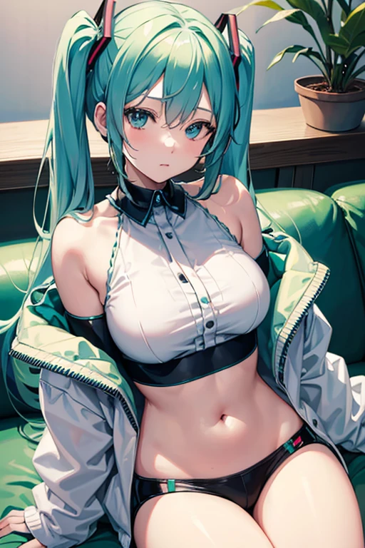 1 girl,young,,blue long hair,ツギハギがあるボロボロのCat ear帽子,Brown clothes that are tattered and patched up,Battered girl,mole,Lightless green eyes,Cat ear,,small breasts,grassland,Her nipples are visible through the ripped clothes