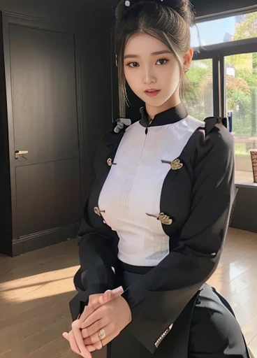 vietnamese woman，Beautuful Women，(Crawling on all fours)，crawling on hands and knees，Kneeling position，Posture with buttocks sticking out，((put out the tongue))，(((Drooling)))，dripping saliva，Kamimei，(((Ao Dai)))，(Landscape of Vietnam)， ((Slums))，surrealism, F/1.2, Fuji Film, 35 mm, 8K, Super Detail, nffsw, masutepiece, Textured skin, High quality, Best Quality, hard disk ballgag 
