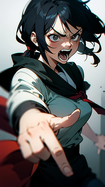 Get angry、woman