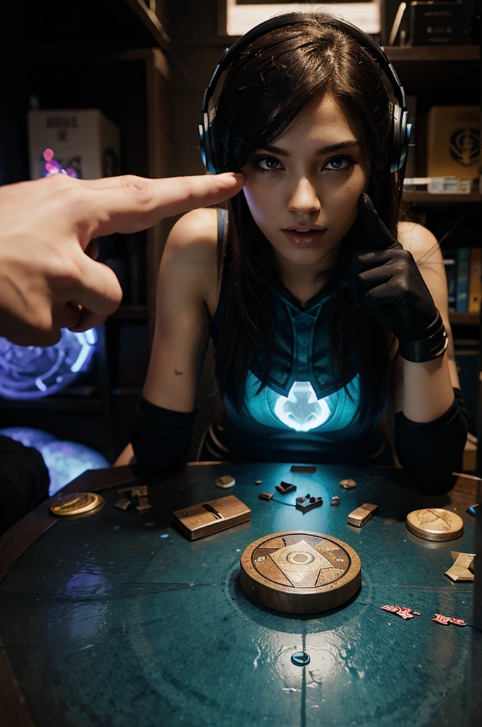 Woman in alien suit, Art germ ; 3d unreal engine, 8K Artgerm bokeh, WLOP et Artgerm, trending on cgstation, unreal engine rendered + A goddess, 3 d anime realistic, League of Legends Kasha, 2. 5 D CGI anime fantasy artwork, Fanart Meilleure ArtStation,League of Legends Gwen,Blue hair and blue tail, Style Artgerm, Extremely detailed Artgerm, art-style, Artistic germ style, in the style artgerm, ! Dream art germ, IG model | Art germ, Artgerm Plat, trending artgerm, Messy brushstrokes