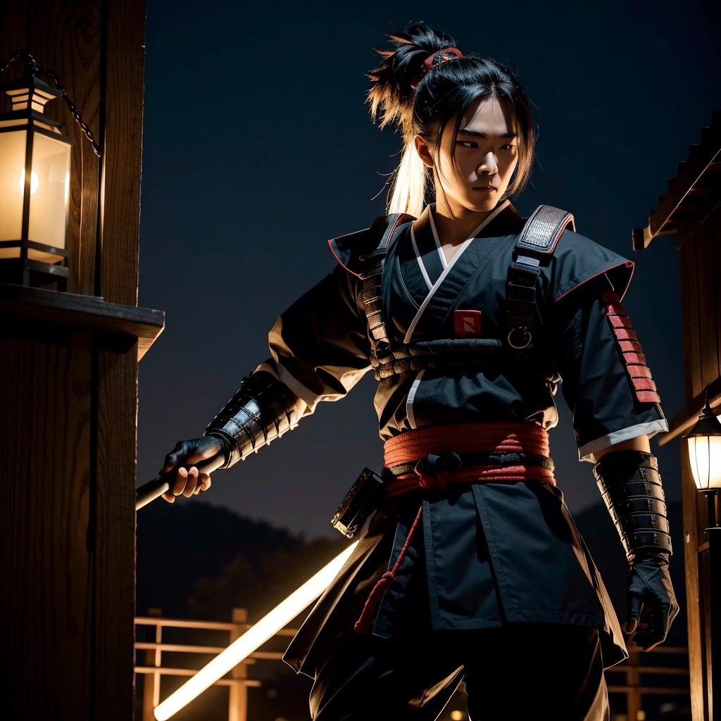 soldier that combines night samurai style