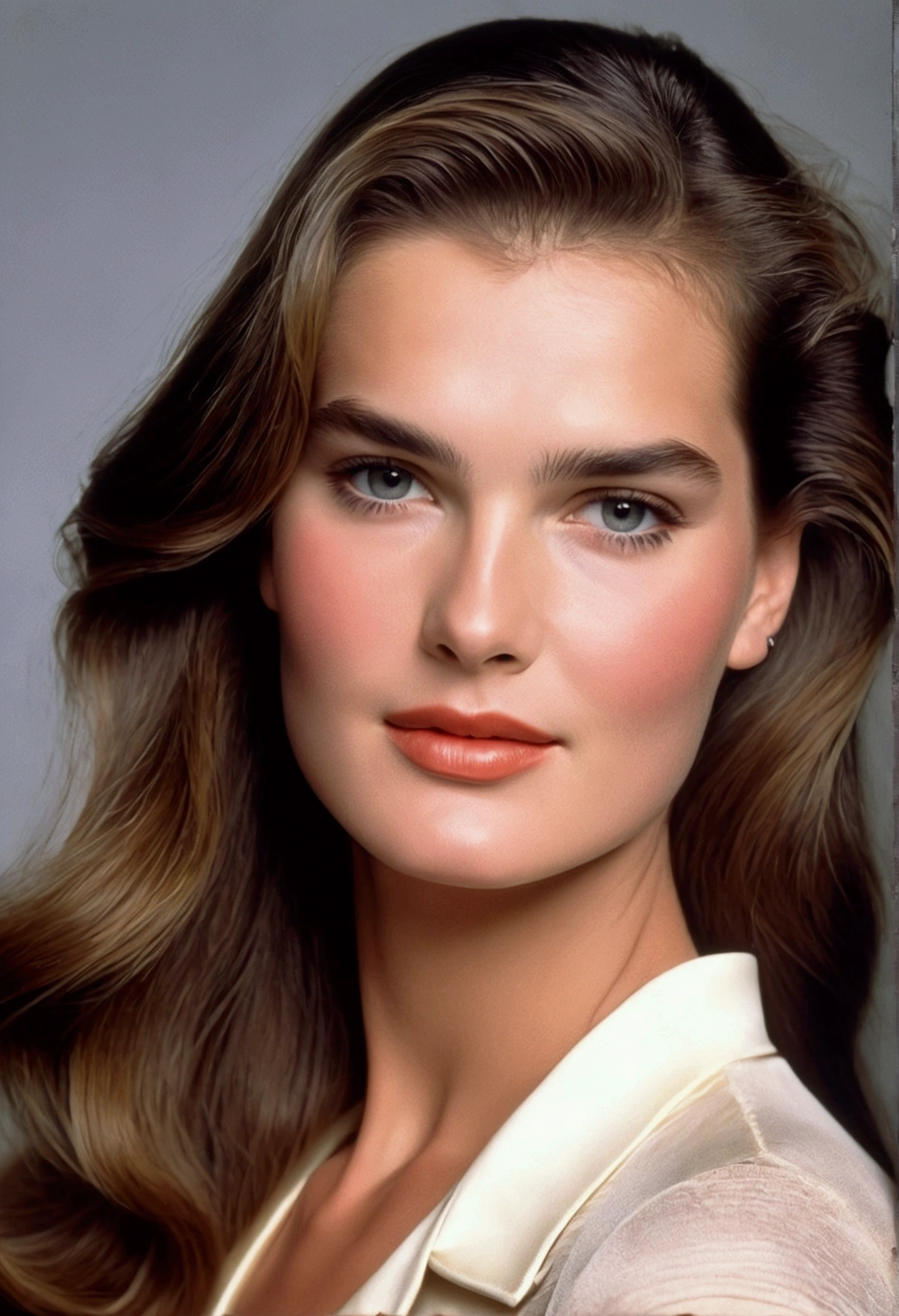 Young 18 year old Brooke shields ((((beautiful faceabsolutely real))))