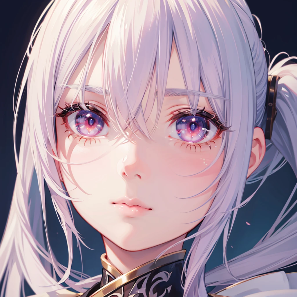 cute anime girl with silver hair, ponytail, red eyes, illustration, anime style, highly detailed, 8k, masterpiece, photorealistic, vibrant colors, dynamic pose, natural lighting, intricate details, (best quality:1.2), (realistic:1.37), beautiful detailed eyes, beautiful detailed lips, extremely detailed face, long eyelashes, detailed inner ear, detailed hair strands, delicate skin, (elegant:1.1), (beautiful:1.2), (gorgeous:1.1), (stunning:1.1)