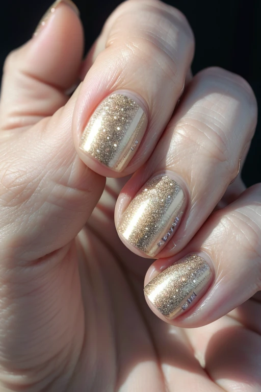 realistic decorated nails