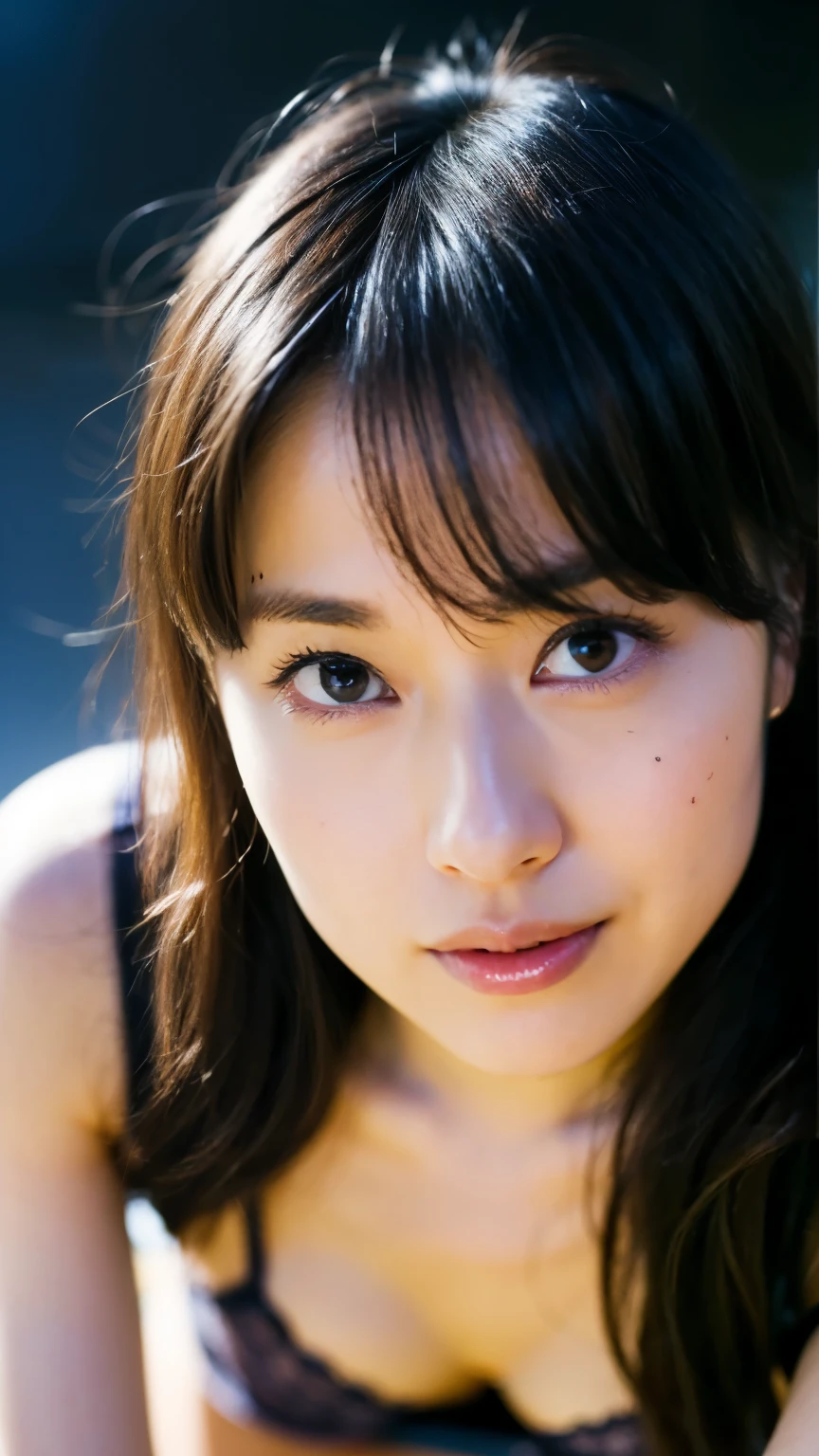 masterpiece, high quality,16K,32K,beautiful,Get used to it,Exquisite,extremely Get used to it, finely Get used to it, high quality, insanely Get used to it, ultra Get used to it, 超High resolution, high quality, beautiful face, Japanese, Browsing Caution,One girl, Very cute face, (Highly detailed eyes, Highly detailed face), (Ultra-realistic, High resolution), (最high quality:1.4), RAW Photos, (Realistic, Photorealistic:1.37), Professional photography, Cinematic Light, (Dynamic pose,Cute Lace Lingerie,Leaning forward:1.6),,Skin with attention to detail,,Glowing Skin, It gives me goosebumps,(Pulling on panties,blush,:1.8)