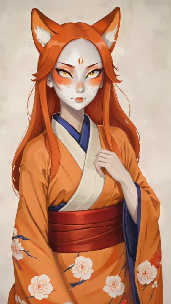 kitsune woman  