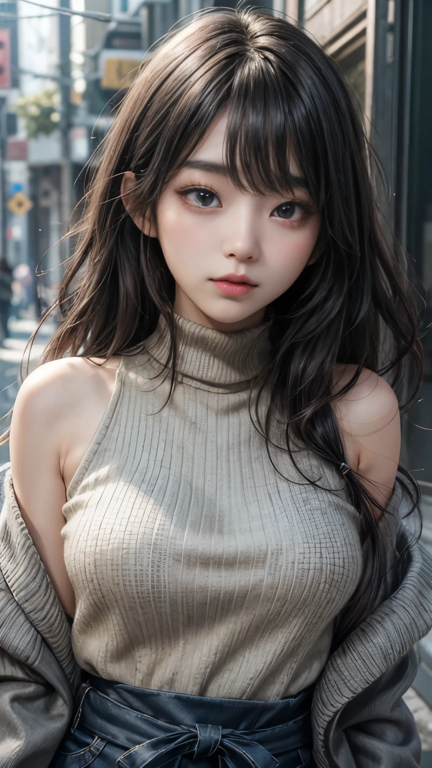 (highest qualityのディテール)、Realistic、8k Ultra HD、High resolution、(One Girl:1.2)、The Super detailed、High quality textures、Complex details、detailed、Very detailed CG、High quality shadows、detailed Beautiful and delicate face、detailed Beautiful and delicate eyes、Written boundary depth、Ray Tracing、20th Generation、Cute K-Pop Girls、(The Face of Ulzan in Korea)、Thin face、(URZAN-6500-v1.1:0.6)、PurerosFace_v1、Glowing Eyes、Perfect body、 Viewer Display、(highest qualityのディテール:1.2)、Realistic、8k Ultra HD、High resolution、(One Girl:1.2)、The Super detailed、High quality textures、Complex details、detailed、Very detailed CG、High quality shadows、detailed Beautiful and delicate face、detailed Beautiful and delicate eyes、Written boundary depth、Ray Tracing、20th Generation、Cute K-Pop Girls、(The Face of Ulzan in Korea)、Thin face、(URZAN-6500-v1.1:0.6)、cheek、Glossy Lips、、High resolution, Best image quality, highest quality, Realistic, Super detailed, Realistic, 4K 8k Ultra HD Full Color RAW Photos, Fujifilm(Medium format), hasselblad, Carl Zeiss, Incredible dynamic range photography(utility_art:Smooth-768:1.1),High resolution, High pixel count, Clear detailed, Clear images, Natural color reproduction, Noise Reduction, High fidelity, quality, Software Improvements, Upscaling, Optimized Algorithms, Professional-level retouching,
1. Oversized coat:
The coat is、Choose an oversized design that covers from shoulders to knees.。Color is classic navy or black、or warm khaki or beige, hang on.、Choose colors that match the season。
2. Knitted sweater or turtleneck:
To protect yourself from the cold、Choose a knitted sweater or turtleneck。Match the texture and color of the knit to the coat.。
3. Wide leg pants:
For pants, Choose a wide-leg design、Combines ease of movement and style。Denim in dark tones or black trousers will look good.。
4. Knee-high boots:
What is included in an oversized coat、Pair with knee-high boots that cover your ankles and calves.。Boots are black or dark brown and chic.、Gives a stylish impr
