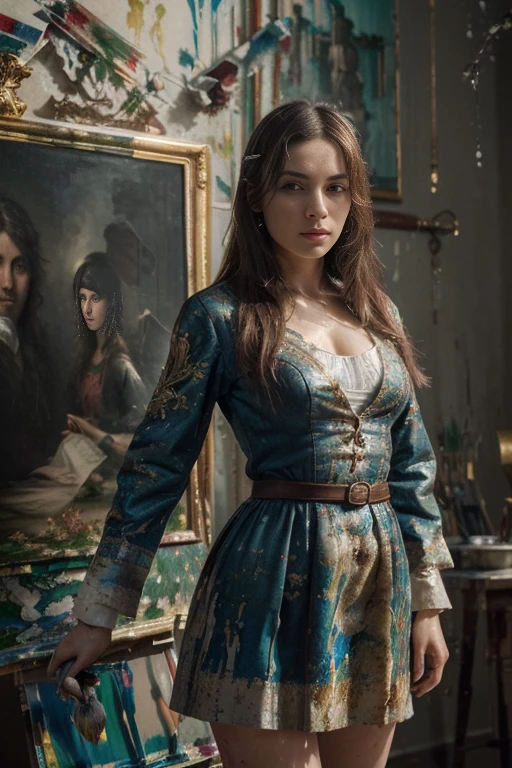 (unstable diffusion,painting,ultra-detailed,photorealistic:1.37),(best quality,highres,masterpiece:1.2),HDR,UHD,stunning background,perfect lighting,professional,cool atmosphere,fine art,classic style,"Eleonora Pavinato, kazuhiro1,
