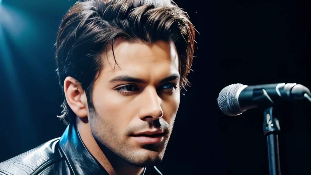 Create male singer like rockstar