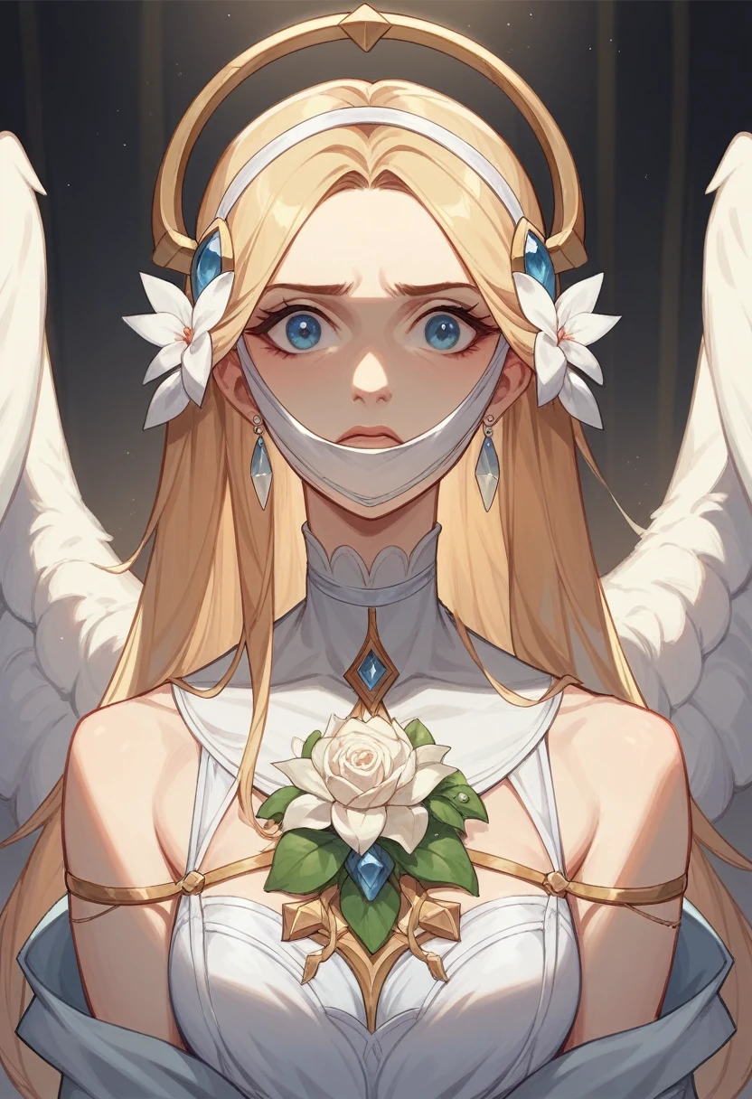 The Prophet Muhammad ﷺ with a serene yet determined expression.
Angel Gabriel (Jibril) whispering to him.
The setting is a dimly lit room in Mecca.