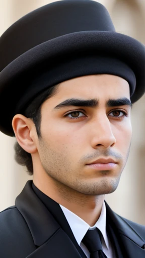 A young Haredi man. facefocus