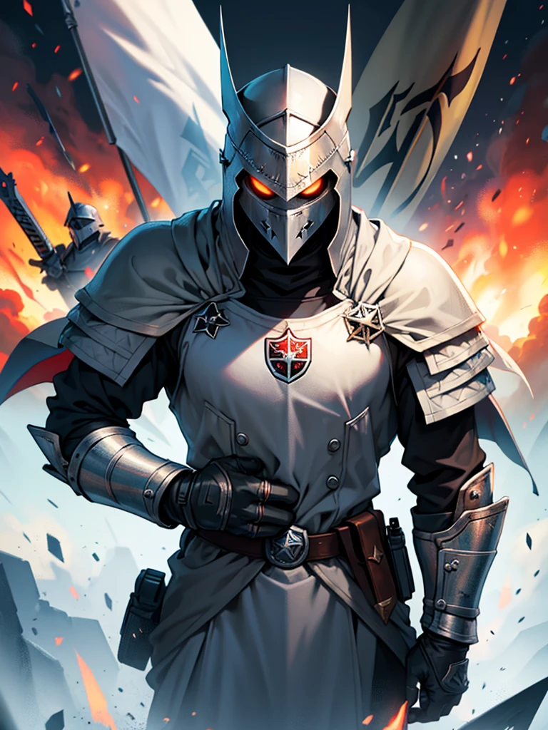 (A Templar Knight - War - Military Ultra HD Colorful)