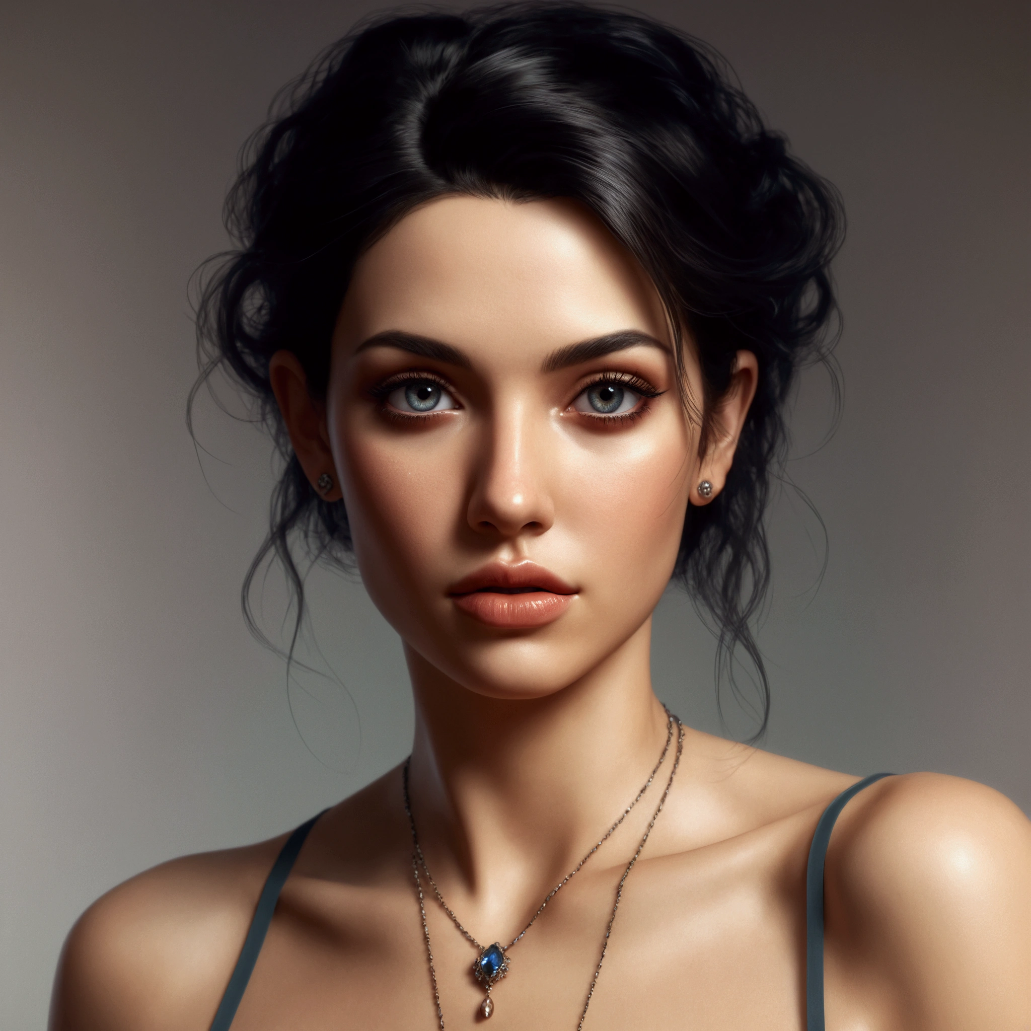 a beautiful naked woman, full body photo, extremely detailed, photorealistic, realistic skin, beautiful detailed eyes, beautiful detailed lips, extremely detailed face, longeyelashes, flawless skin, studio lighting, professional, cinematic, dramatic lighting, warm color tones, glowing skin, detailed anatomy, high quality, 8k, masterpiece