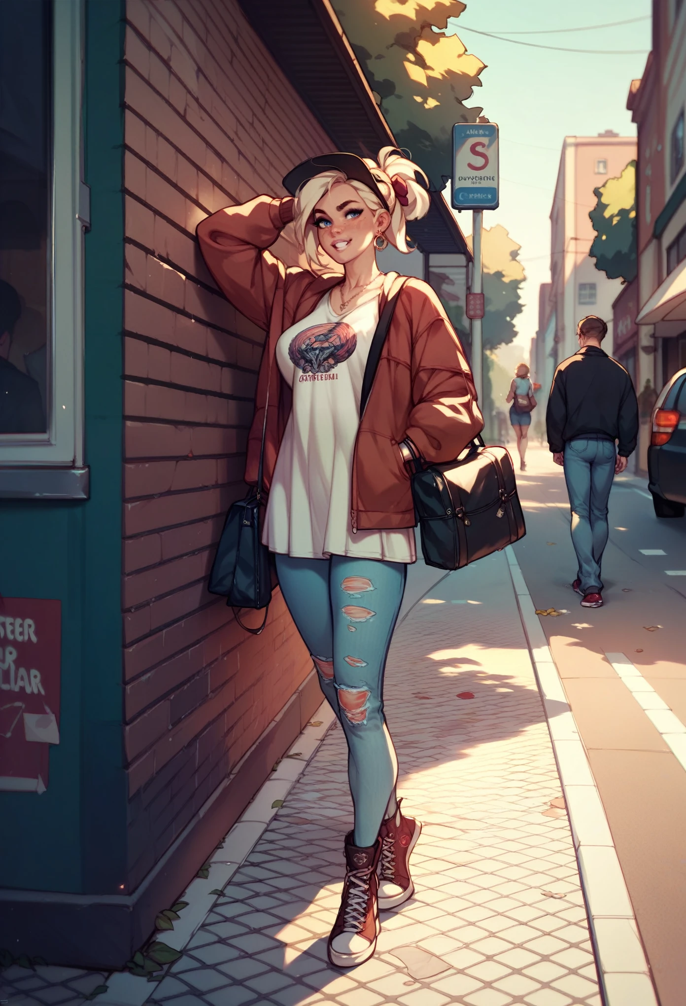 Nfs girl in street