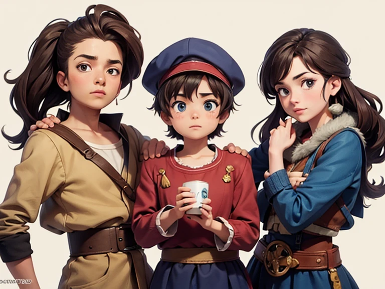 A picture "Three fools"