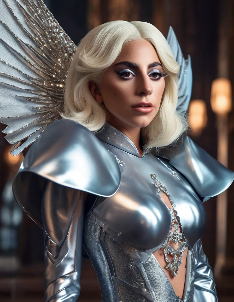 lady gaga dressed in an extravagant costume inspired by Stufful pokemon,  (best qualityer, realisitic, realisitic,, (Highly detailed face and skin texture), (fully body), (Complicated Detail: 1.2), (finely detail), (Complicated Detail), (cinematic lights, luz de fundo de best qualityer), lines sharp, sharp focus, offcial art, unity 8k wallpaper , absurdrez, unbelievably absurd, huge filesize, ultra girl , Fantasyart, RTX,((Closing-up photo by award-winning studio)), , (Shut your mouth), , perfect hands, beautiful detailed eyes, rosto perfeito fully body)