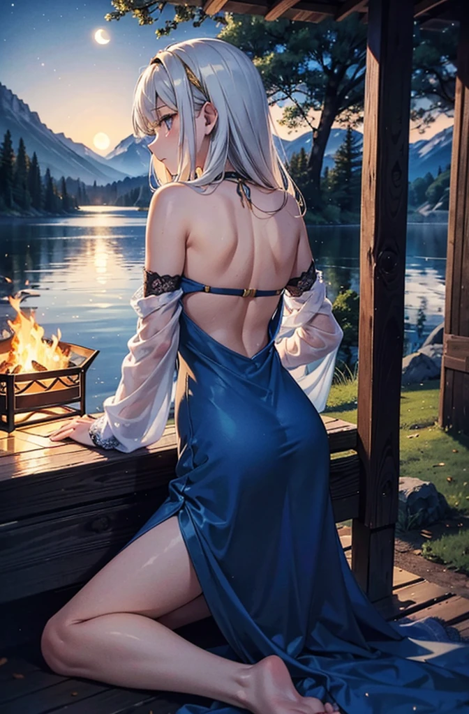 front view, (masterpiece), best quality, expressive eyes, perfect face, warrior woman, sword in left hand, half naked, steel bracelet, silver bracelet, bronze belt, exposed breasts, beautiful vagina, vagina with small soft hairs , woman with very long hair moved by the wind, night light, cloudy sky, dark clouds with lightning, mountain, castle embedded in the mountain rock, waterfall coming out of the castle, beautiful warrior goddess, fantasy, fog, skin wet with sweat, blushing and panting face, provocative look, sexy pose, full female body, oriental mandala tattoos, transparent dresses, skin wet with water, stormy sky, red storm clouds, floating antique clock, beautiful girl with a slight smile, waterfall, lamp, flashlight, no panties, mandala and flower tattoos on naked body, majestic, sense of depth, expressive eyes, perfect face, 8k, (Woman: 1.5), elegant and flexible (athletic build: 1.5), Emerald Eyes (Vibrant: 1.5), Brown Hair (Vibrant: 1.5), UHD, HDR, Cinematic Image, Intricate Details, Ultra Realism, Viridian Tones, Dystopian Palace, Luxurious Atmosphere, Ultra Detailed, Stunning Image, IMAX, Cinematic, Award-winning photography, complex, low aperture (F1.2), dramatic. lighting, cinematographic composition, professional, eroticism, medieval castle embedded in the mountain, night sky, full moon, 1 girl, 18 years old, (legs open), pink lips, well lit, pretty and aesthetic: 1,2), ( 1 girl), extremely detailed, (fractal art: 1.3), colorful, most detailed, beautiful goddess, Caucasian girl with shiny silver hair, full female body, viridian toned colors, metallic colors, enamel colors, long white hair, art style wlop, sakimichan art style, NSFW, run and dodge, fighting pose, beautiful woman warrior in combat, front view, girl seen from the front war, naked woman, fighting expression, evil smile, open mouth,