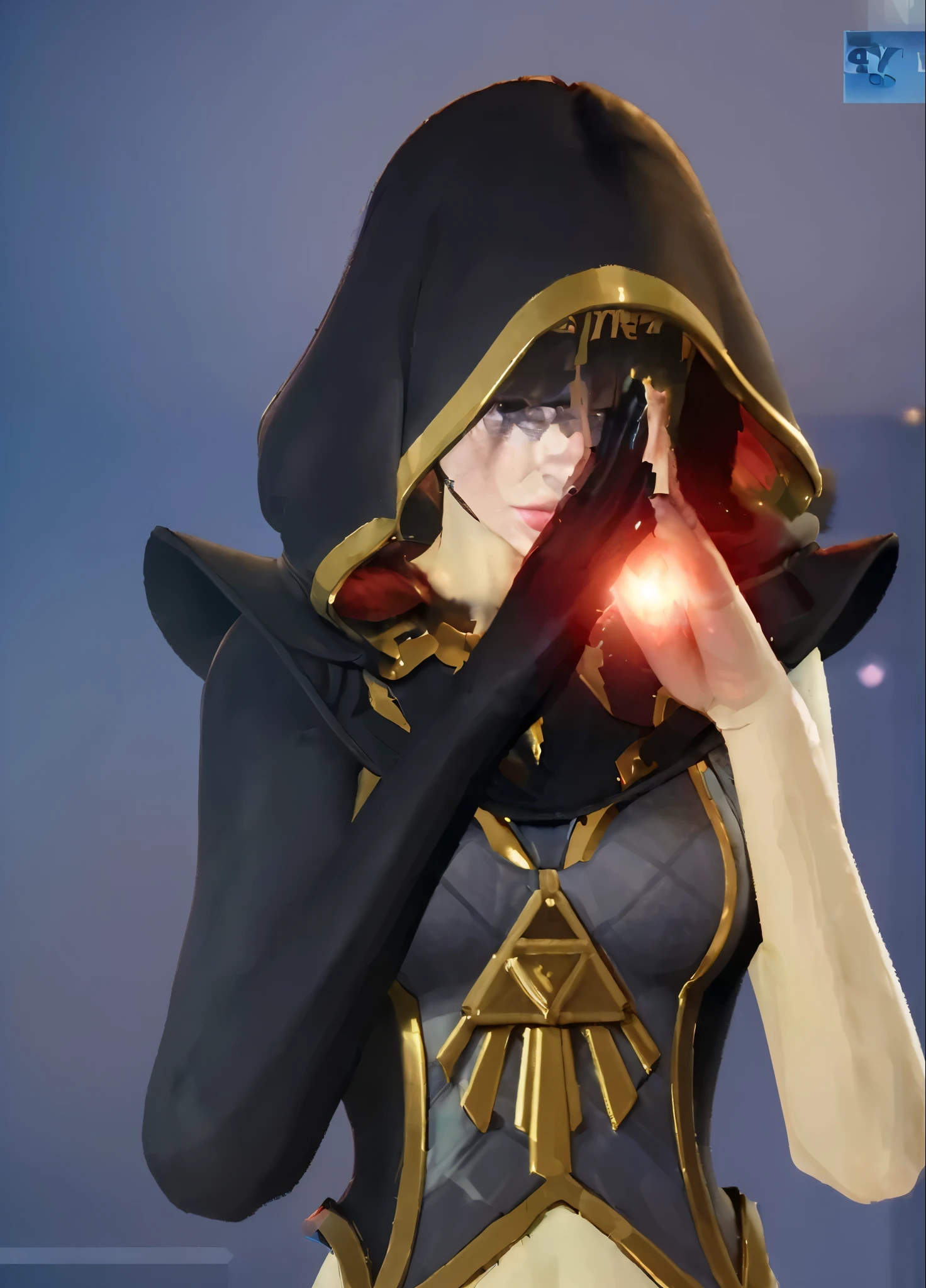 ((Best quality, 8k, Masterpiece :1.3)), upper bod y, Sharp focus :1.2, Beautiful woman with perfe ct figure, Highly detailed facial and skin textur e, Detailed eyes, Double evelids, Interior view, f erpect lighting, Glowing skin,