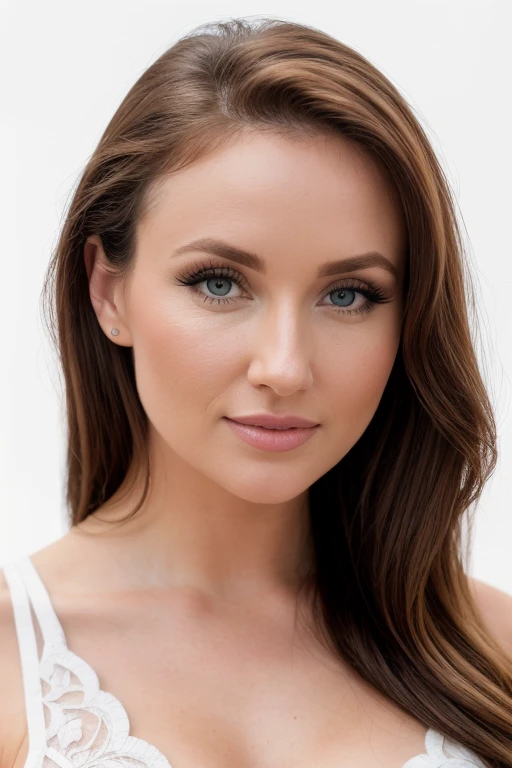 DEN_faye_reagan,
(headshot:1.1) portrait on a bright white background, (headshot:1.2), face focus, intricate (beautiful eyes:1.2), (wide open eyes:1.1), Big eyes,  clean photo, side lighting, low contrast, low saturation,
bokeh, f1.4, 40mm, photorealistic, raw, 8k, textured skin, skin pores, intricate details  epiCRealism