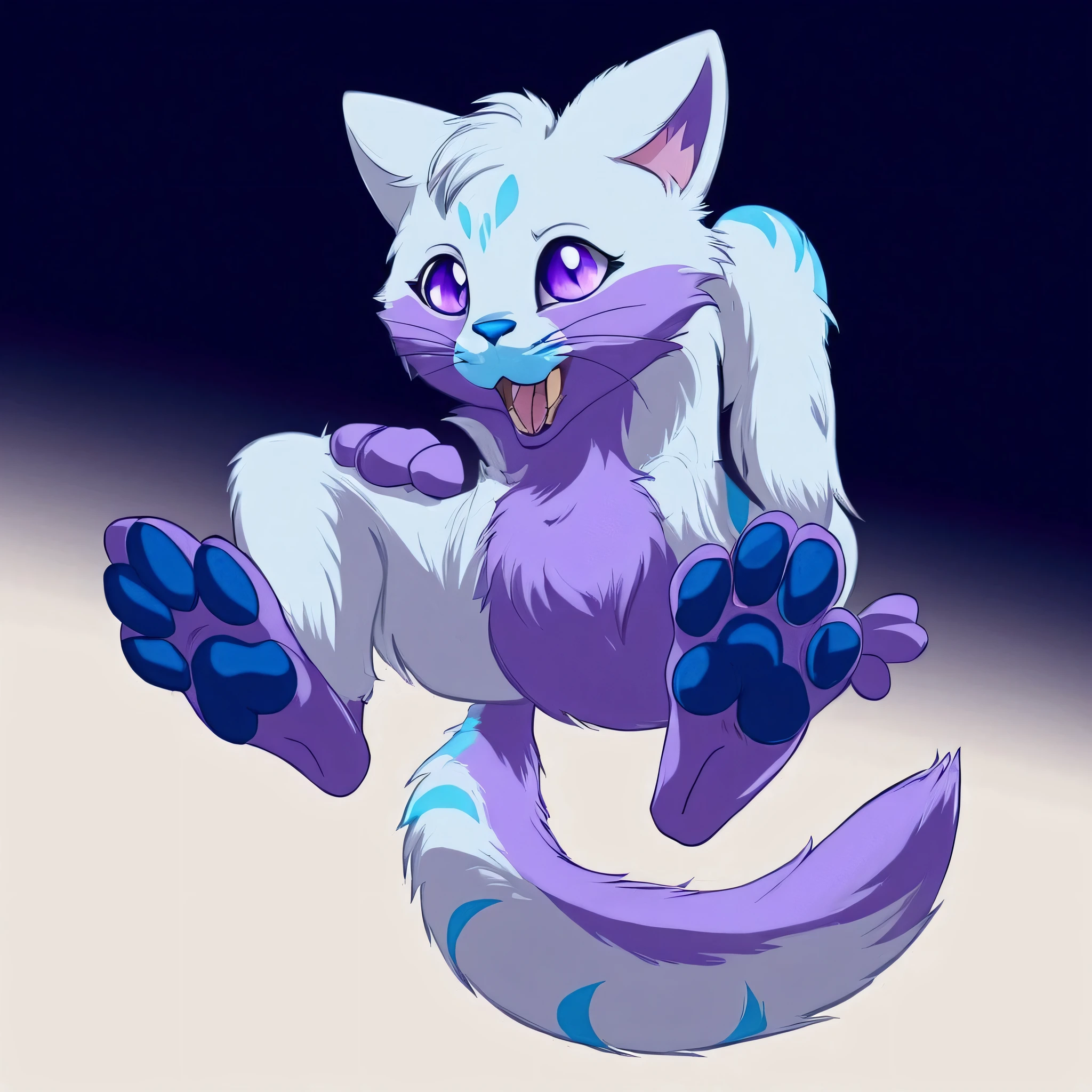 There is a cartoon cat, that jumps into the air, furry art!!!, fursona furry art commission, Commission for Furaffinity, fursona art, Fursona commission, Furaffinity Commission, generic furry style, fursona!!!!, pelzige Fursona, pov furry art, Order for high resolution, Professional Furry Drawing, furry digital art