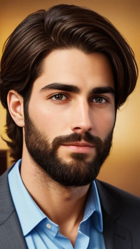 A Handsome Biblical Jewish Man. facefocus