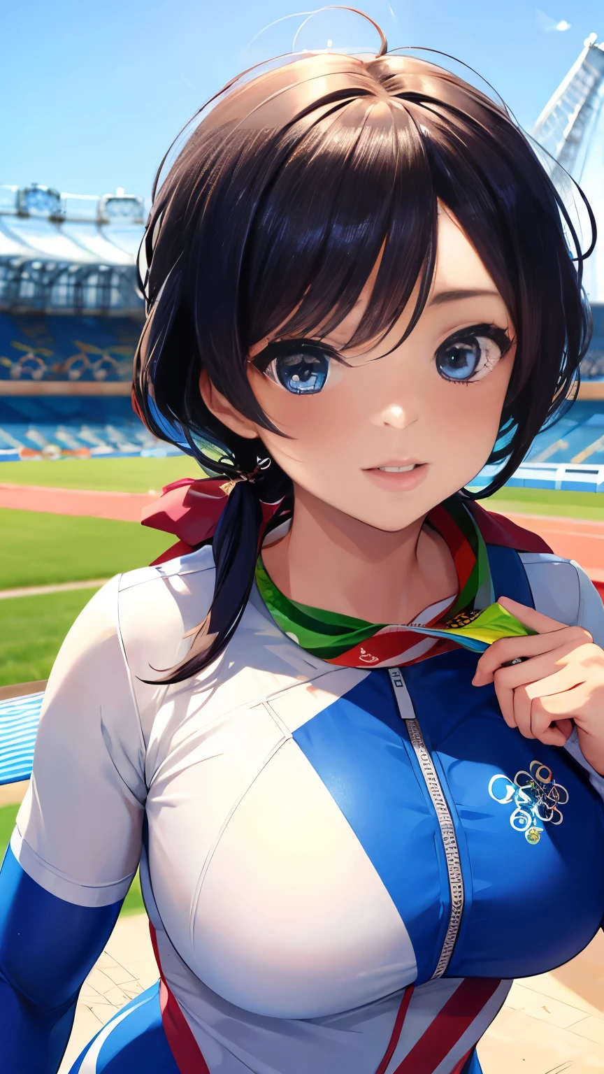 (Olympic Games:1.5), Beautiful Busty Girl