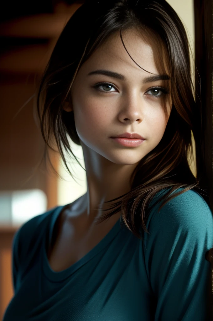 16 year old Kristin Kreuk, ultra detailed face, long hair, (((masterpiece)))