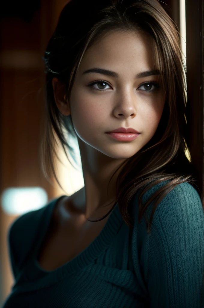 16 year old Kristin Kreuk, ultra detailed face, long hair, (((masterpiece)))