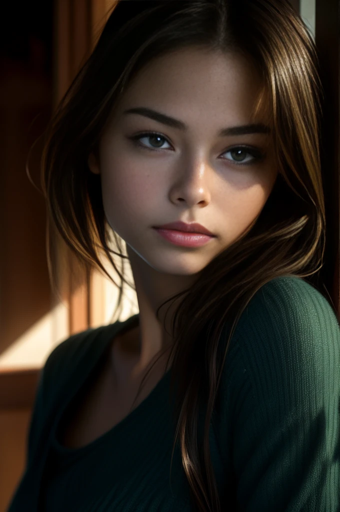 16 year old Kristin Kreuk, ultra detailed face, long hair, (((masterpiece)))