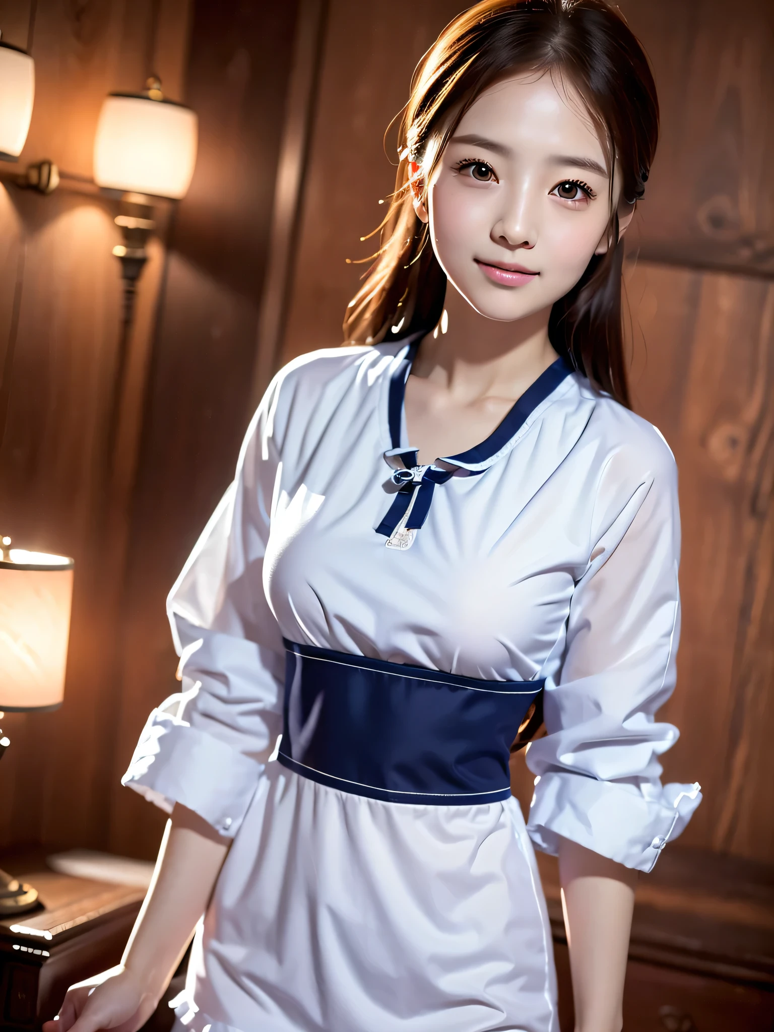 (sfw:1.5)、(masterpiece),(Highest quality),(Very detailed),(High resolution),8k,wallpaper,Soft Edge,1 girl,Beautiful female、high school girl、stage、Panty shot