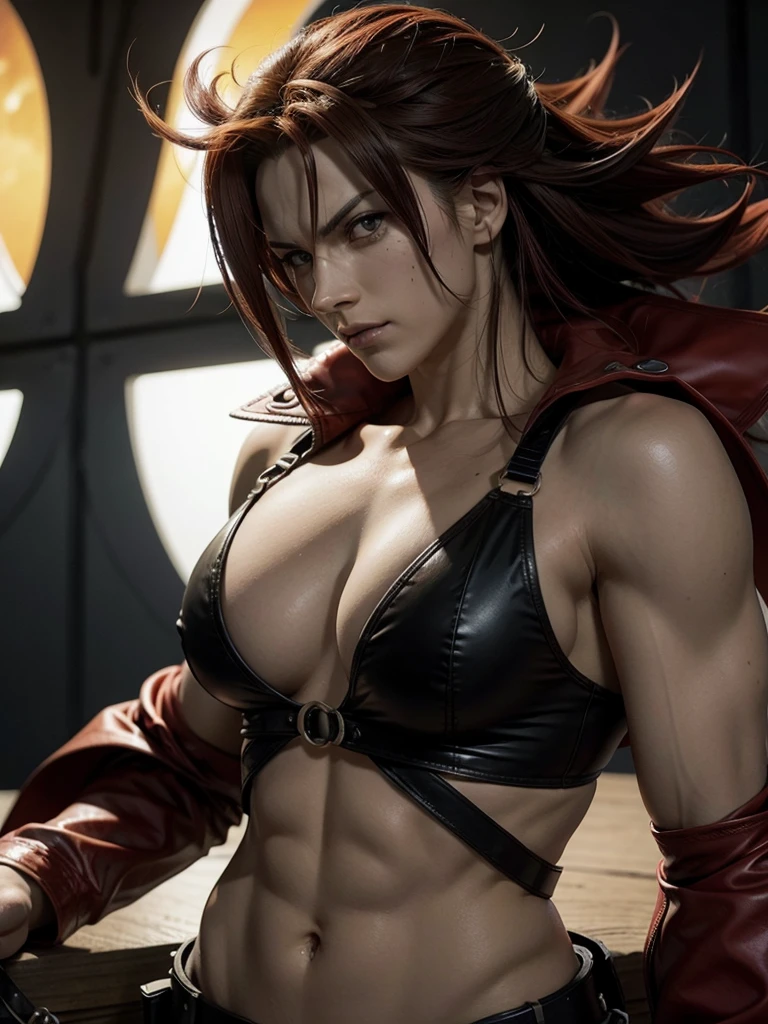 Sol Badguy guilty gear muito musculoso