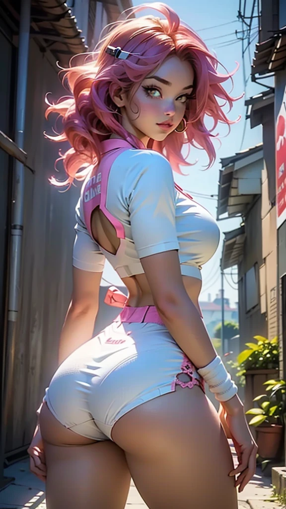 (((2girls))), great aesthetics, ((My Hero Academia)),
MINA ASHIDO, voluptuous, gorgeous, attractive, stunning, ((pink_hair)), ((pink_skin)), ((yellow_eyes)), ample hips, insanely detailed accentuated big booty, wearing Victorian laced lingerie, thick thighs, highly detailed, highest quality, ((masterpiece illustration)),
MOMO, Asian, highly gorgeous, attractive, voluptuous, large_breast, ample hips, insanely detailed accentuated big booty, wearing tennis attire,
((masterpiece, best-quality, ultra_detailed)), beautiful artwork, immersive background, volumetric lighting, 8k uhd, cinematic atmosphere