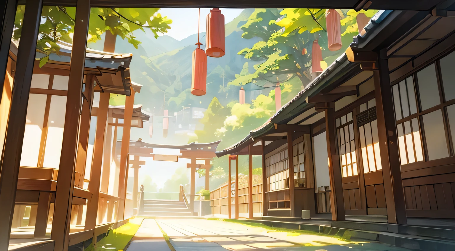 summer、Japan、wind chimes、nature