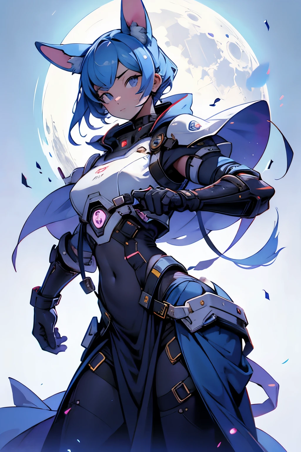 score_9, score_8_up, score_7_up, score_6_up, score_5_up, score_4_up, BREAK 1girl, light blue hair, bob cut hair, blue eyes, long eyelashes, confused expression, standing in the forest, blunt bangs, adult, BREAK solo, large breasts, adult, skinny, arched back, thigh gap, armor, BREAK (snowy background:1.2), simple background, innocent, lovely, adorable,