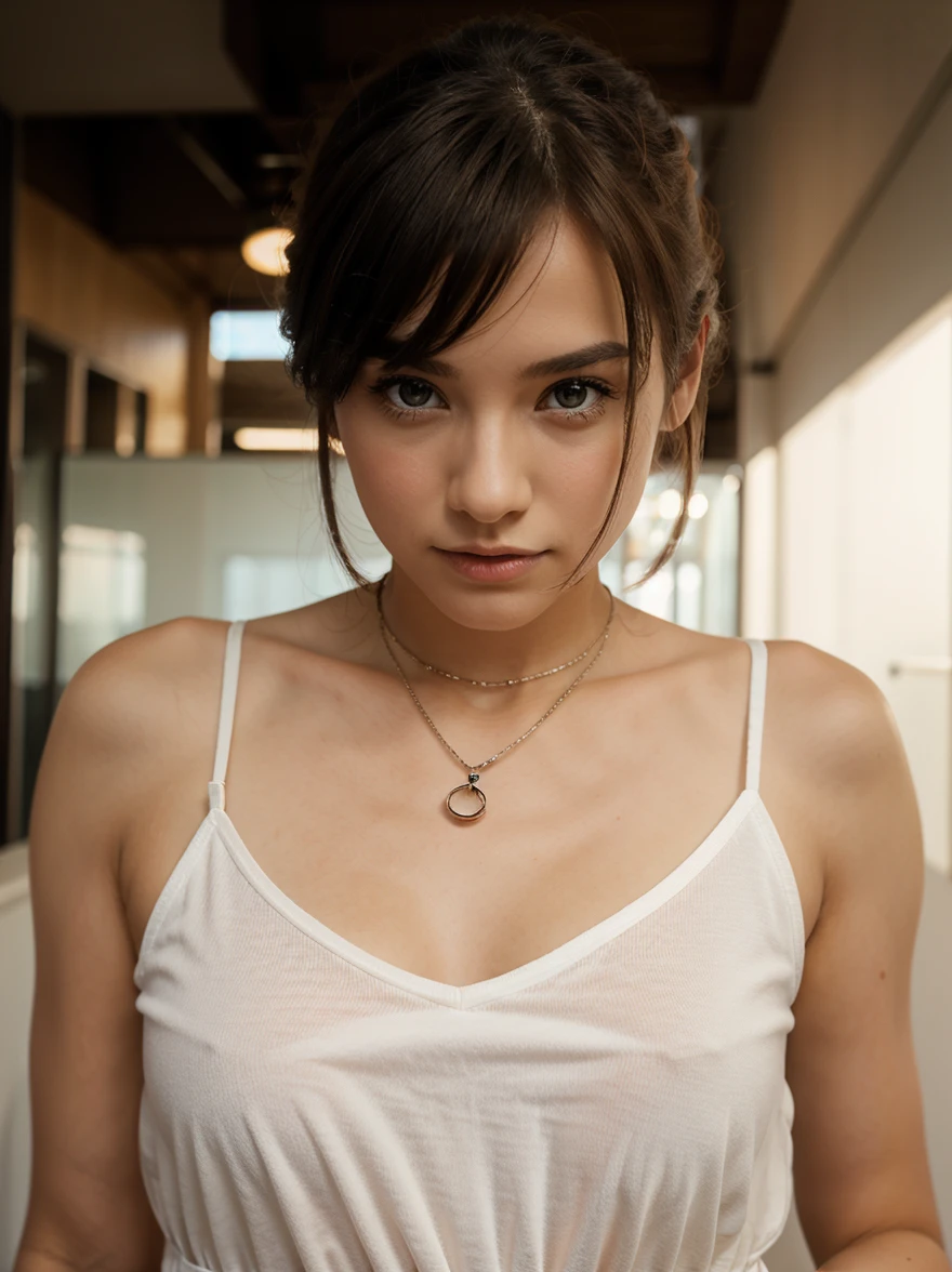 A ring on a girl's hand