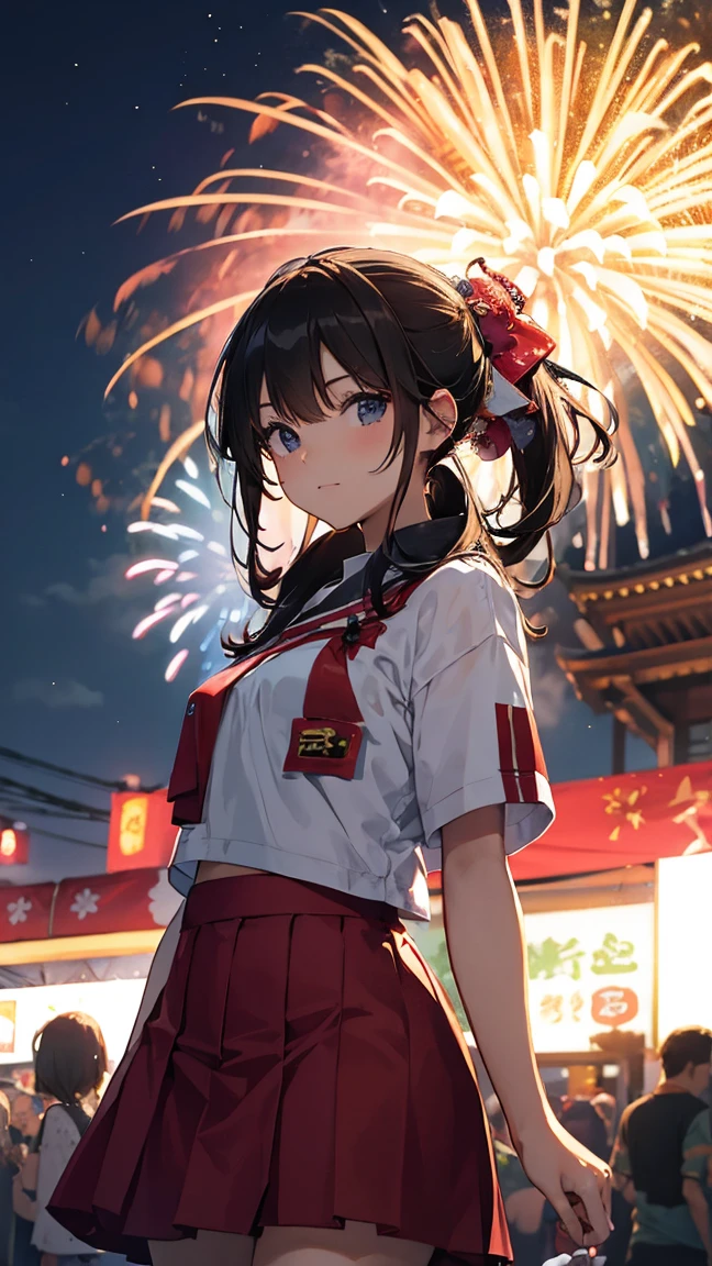 16 years old,Summer festival,Fireworks,