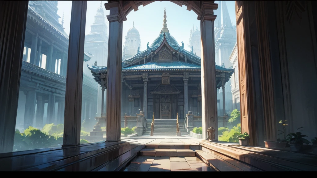 TEMPLE THE EARTH BEAUTIFUL FROM INSIDE