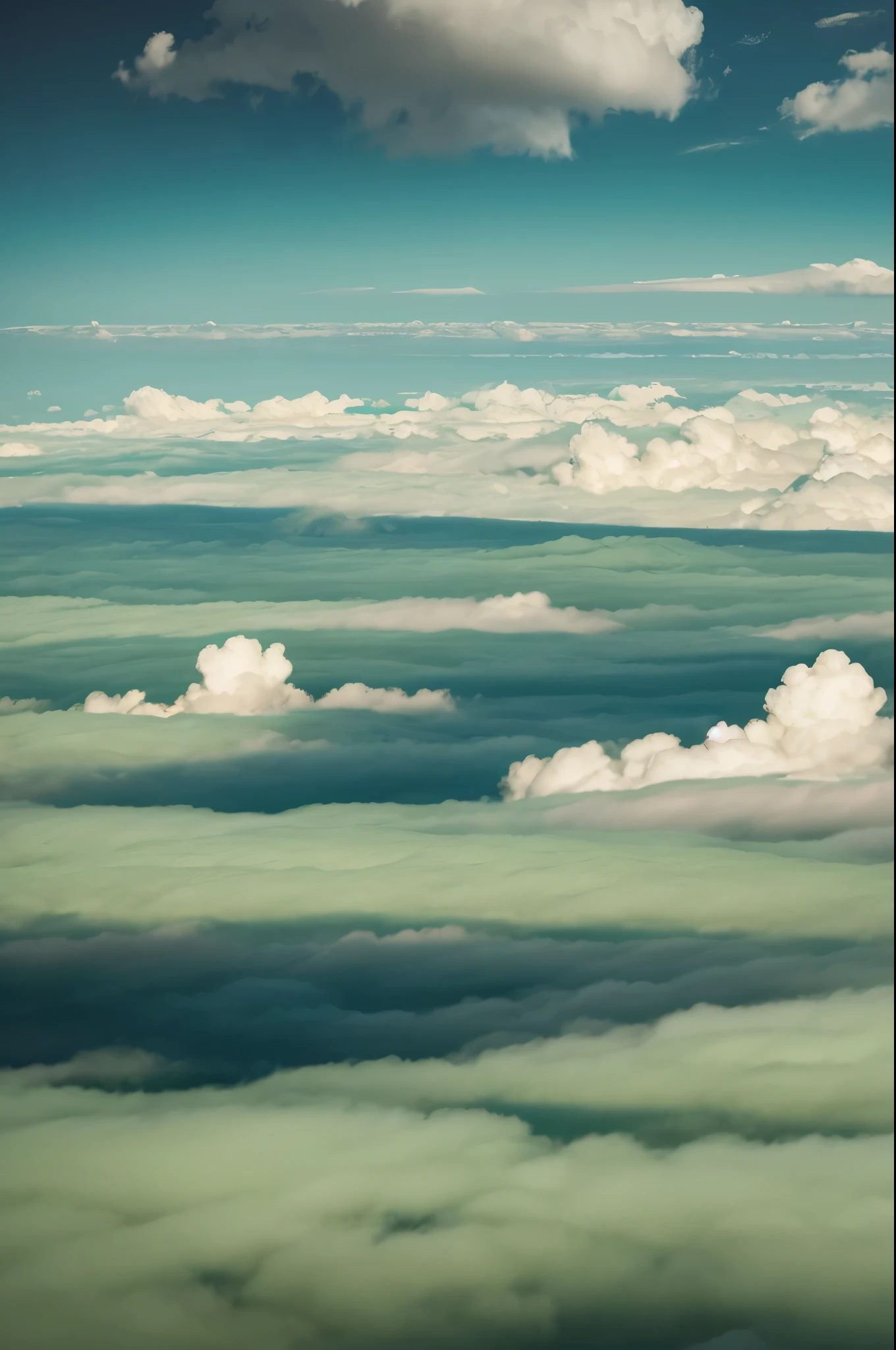 Spectacular CG matte painting, Wide View, Pale green clouds, Disney Castle, A flowering garden above the clouds, A few drops of water falling from a cloud, Pale green sea of roses, HD Images, Unreal Engine, ArtStation 4k HD Trends  