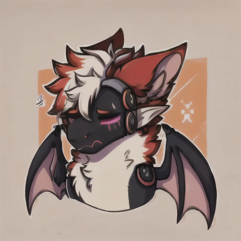 have a bat, No PFP, Discord profile picture, Pouting, Exhausted、Uneasy expression, Desaturation!!, Thickness, Gentle but bad-tempered, Yes, elf., Valgaat style, But as a dragon, digesting a small dragon, Cute Mexican axolotl, Desaturation!, Hatching Pointy Ears,furry,Detailed full body pictures