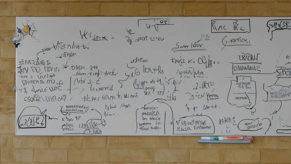 Simple background whiteboard、