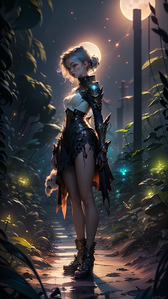 an anime girl with her forehead pressed against the forehead of an anime-style lion, (fullmoon: 1.2), (rainbow clouds: 0.9), (rainbow: 1.3), distant mountains , shooting stars, crafts, (warm light: 1.2), (firefly: 1.2), lights, lot of purple and orange, details Intricate, colorful palette,BREAK Volumetric Lighting (work of art: 1.2), (best qualityer), 4K, ultra detaild, (dynamic composition: 1.4), rich in detail and color, (cor do rainbow: 1.2), (sheen, atmospheric lighting), dreamers, magical, (standing alone: 1.2),