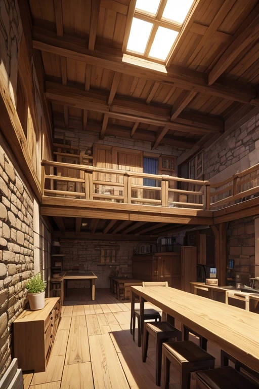 Magic Tool Development Lab。Medieval Europe。basement。