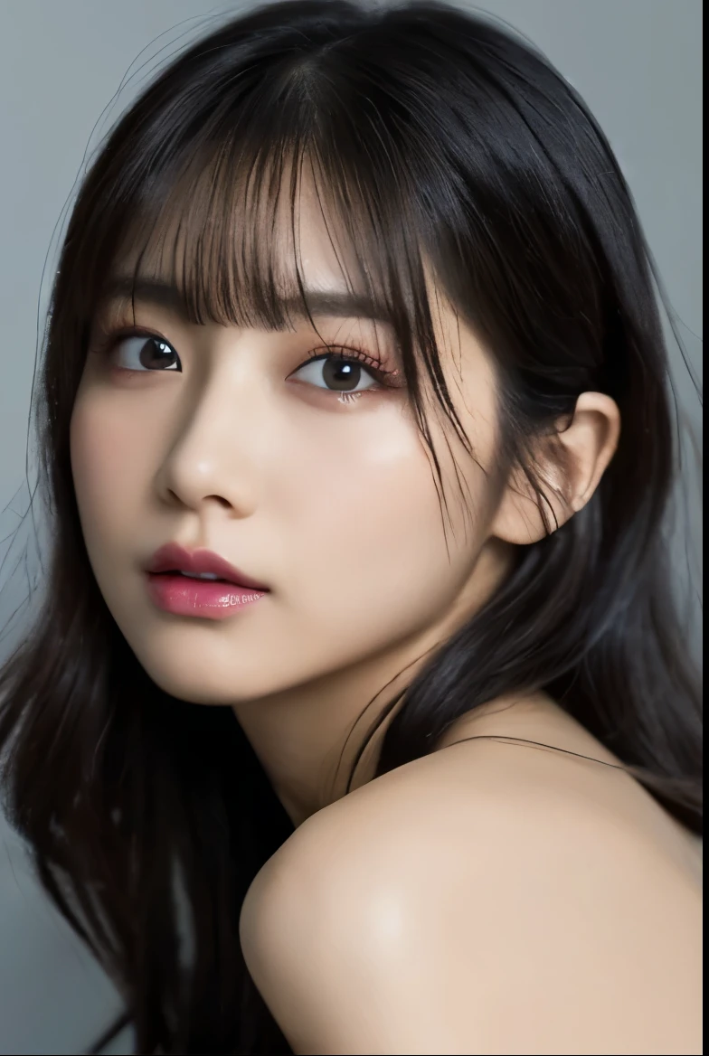 Breast augmentation:1.3、((Naked Women:1.4))、((No underwear:1.4))、1 girl, ((Apply beautiful makeup:1.4))、((Cowboy Shot:1.5))、Facial lighting:1.5、(Naughty lips), Very beautiful Japanese idol portraits, Looking into the camera、
(RAW Photos, Highest quality), (Realistic, Realistic:1.4), (masterpiece), 
Very delicate and beautiful, Very detailed, 2k wallpaper, wonderful, finely, Very detailed CG Unity 8K 壁紙, Very detailed, High resolution, Soft Light, 
Beautiful detailed girl, Very detailed目と顔, Beautiful and sophisticated nose, Big beautiful eyes, Cinema Lighting, 
(Simple light color background:1.3),
(Blonde medium hair), (Parted bangs), 
Complete Anatomy, Slender body,Small breasts, Sensual look