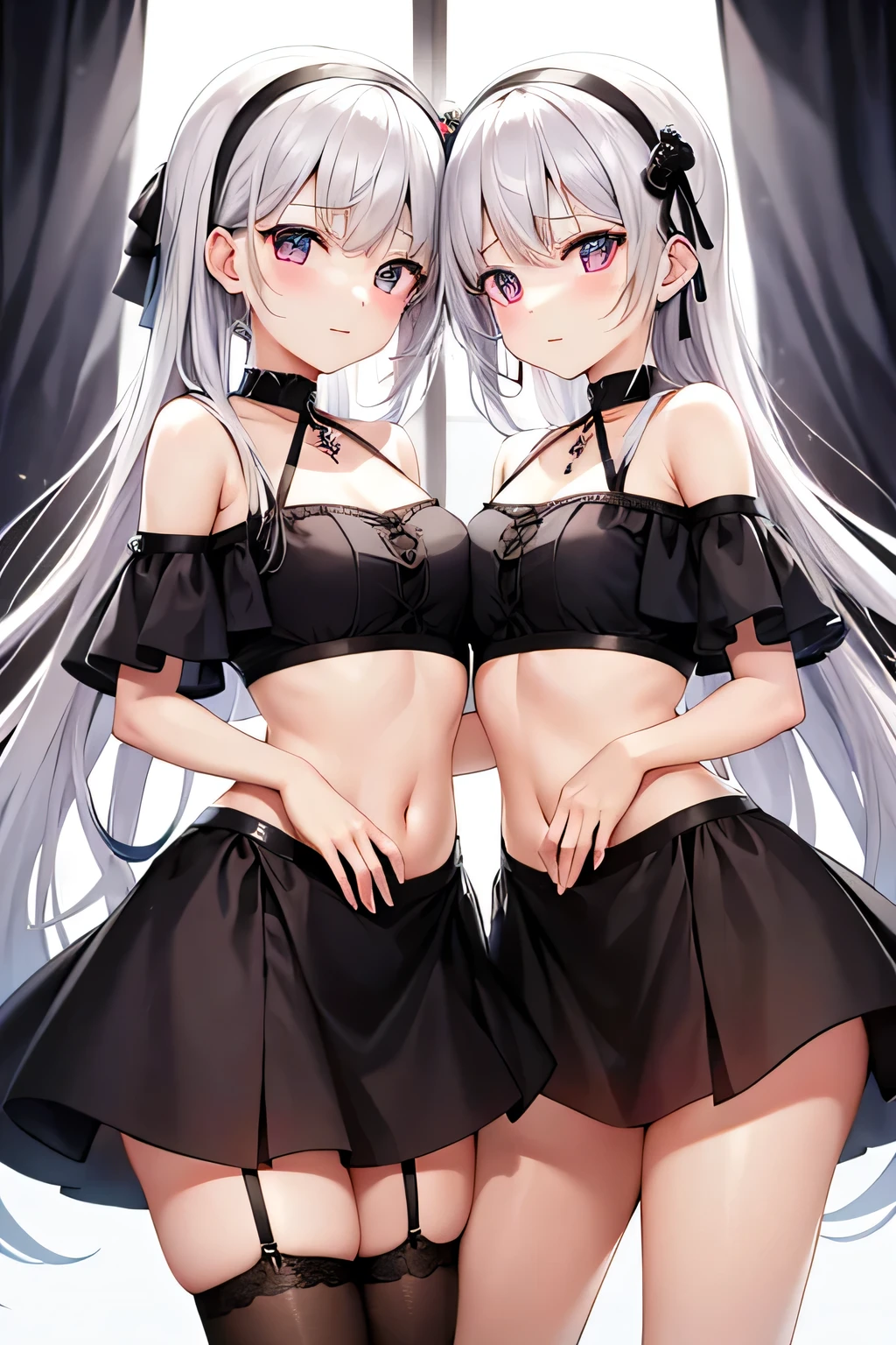  ((best quality)), ((masterpiece)), (detailed), 1girl, Character design, female, dynamic poses, long white grey hair, grey white eyes, very skinny, detailed, best quality, no accesoires around the neck, no shoes, prominent collarbones, skinny arms, flat stomach, visible hip bones, full body, blank white background, plain background, white background, red and white clothing, Bloodborne inspired, occult aesthetic, occult, detailed and intricate steampunk and detailed gothic, NSFW, Very dramatic and cinematic lighting, cosmic horror, grim-dark, side-lighting, perfect face, NSFW, Fluttering lace flared long knee length dress with frilly petticoats, knee length dress, pleated petticoats, petticoats gothic, complex lace boots, side-lighting, gothic aesthetic, wielding a mighty sword with mechanical components, mandalas, small breasts, a fairy, various different types of insect wings, NSFW, full body, whole body, body, plain background, white background, blank background, no background, white background NSFW, chains, full body, whole body, head-to-toe NSFW 