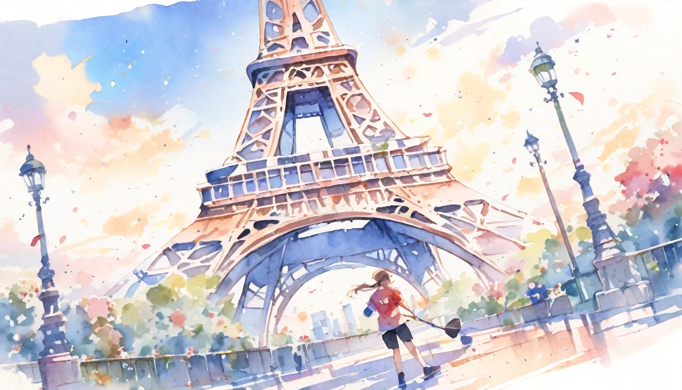 Watercolor,
Eiffel Tower,
Asahi,
Artistic,
Sports,