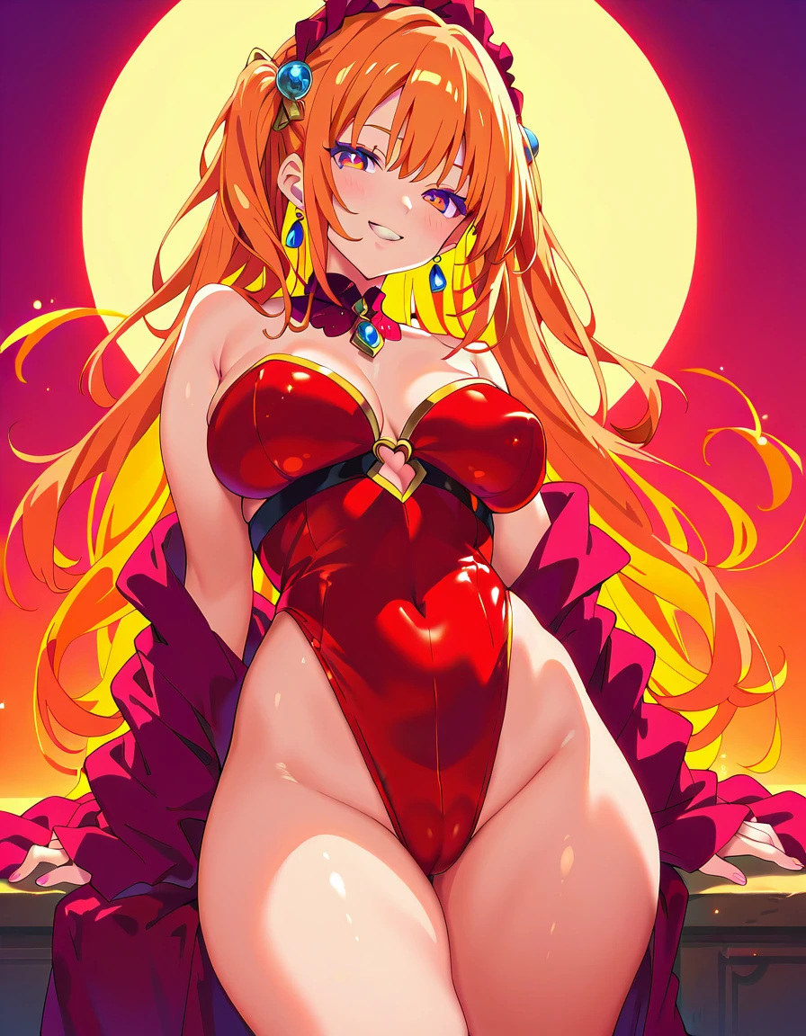 Sculpture of a beautiful young woman,(Highest quality,Extremely detailed depiction,Incredibly absurd high resolution,Anatomically accurate depiction,Curvy Legs),Venus,A seductive smile,whole body,background:museum,Healthy